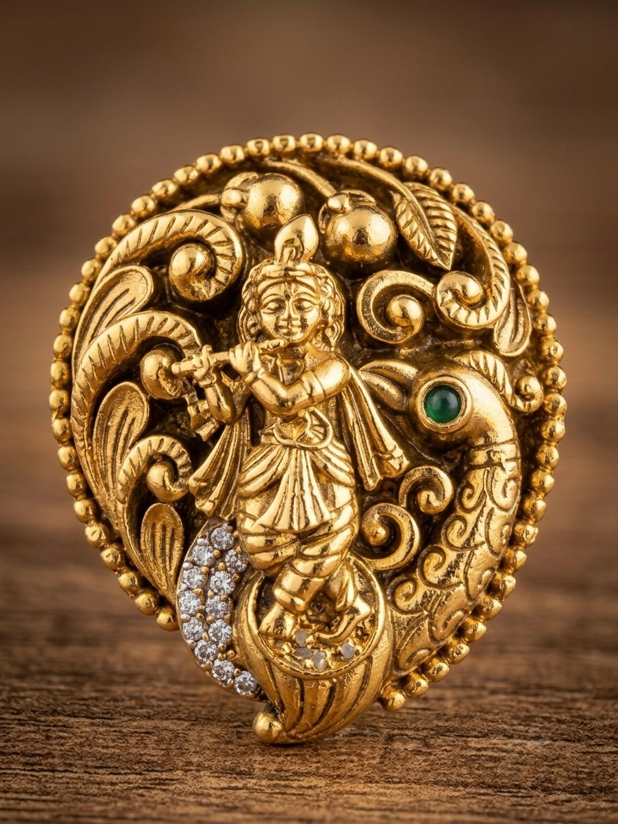 Gopala Antique Statement Ring