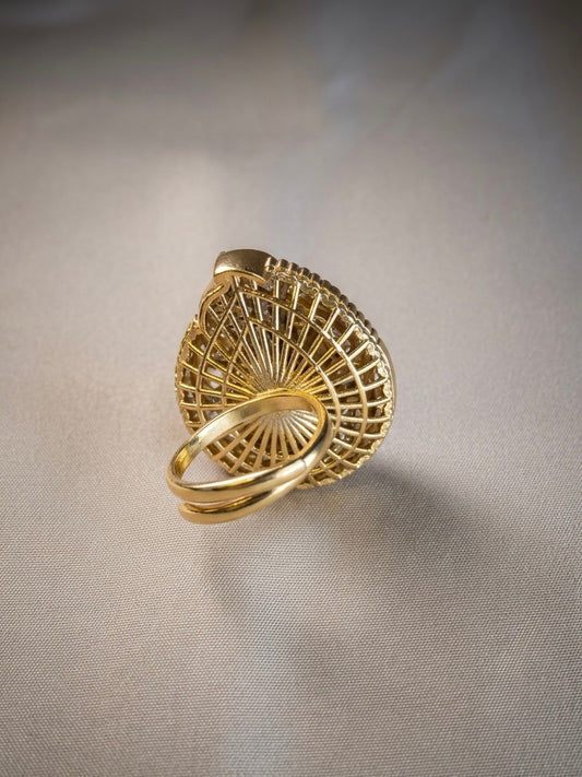 Gopala Antique Statement Ring
