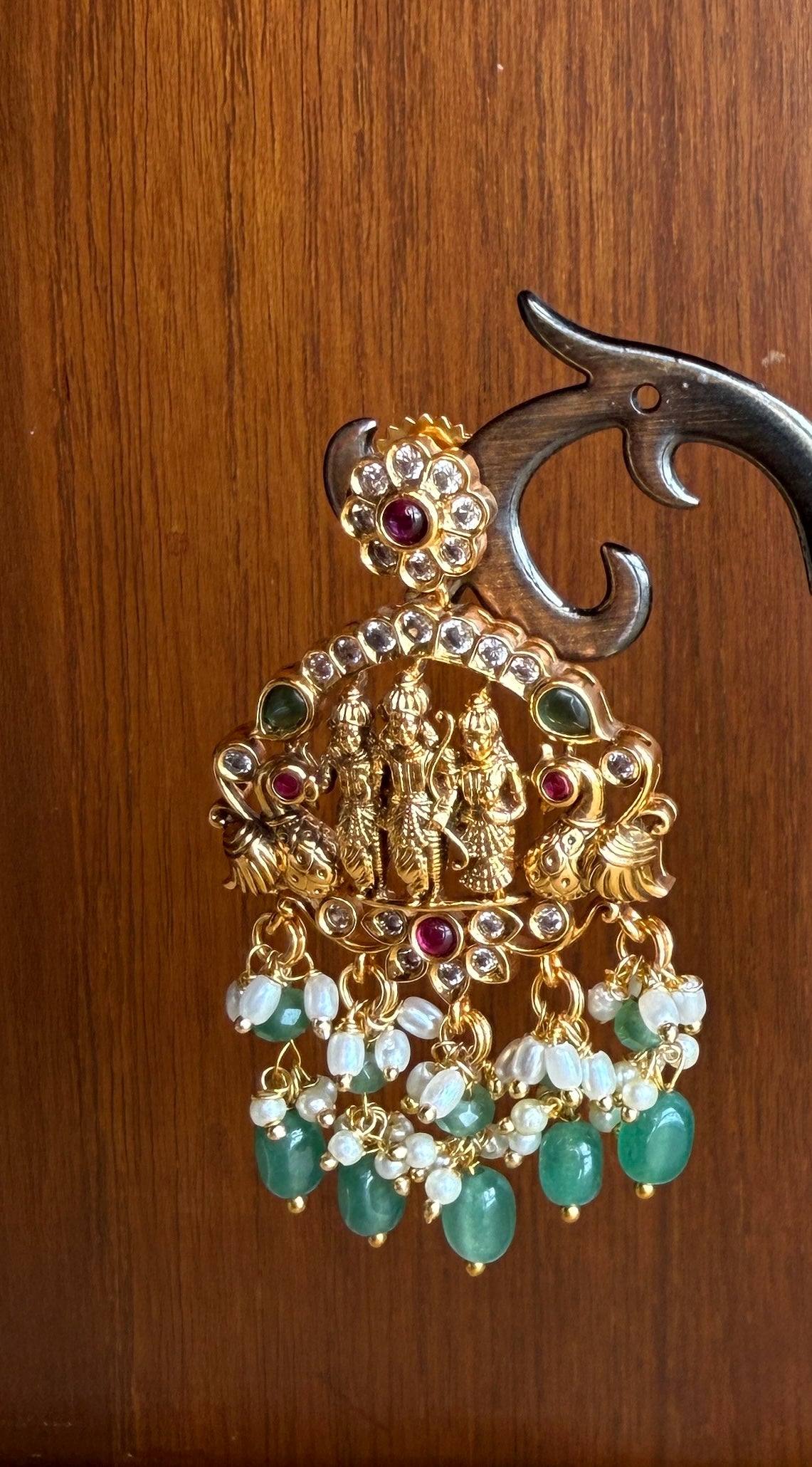 Sri Rama Vaibhava – Micro Gold Plated Necklace Set.