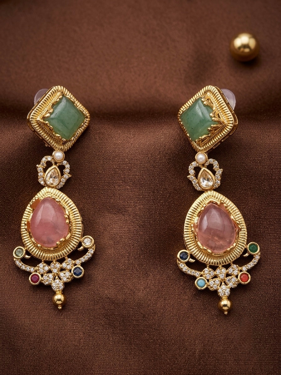Nazrana – Imperial Navratna Heritage Choker Set.