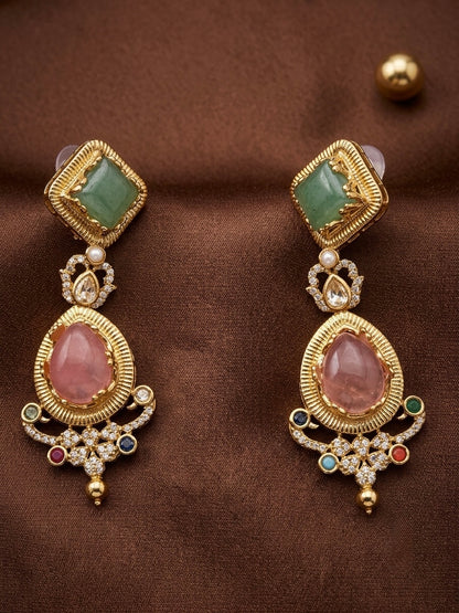 Nazrana – Imperial Navratna Heritage Choker Set.