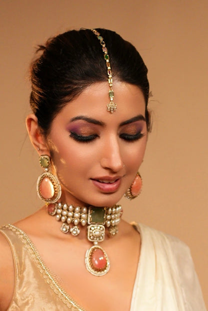 Sahiba – Imperial Cabochon Heritage Choker Set