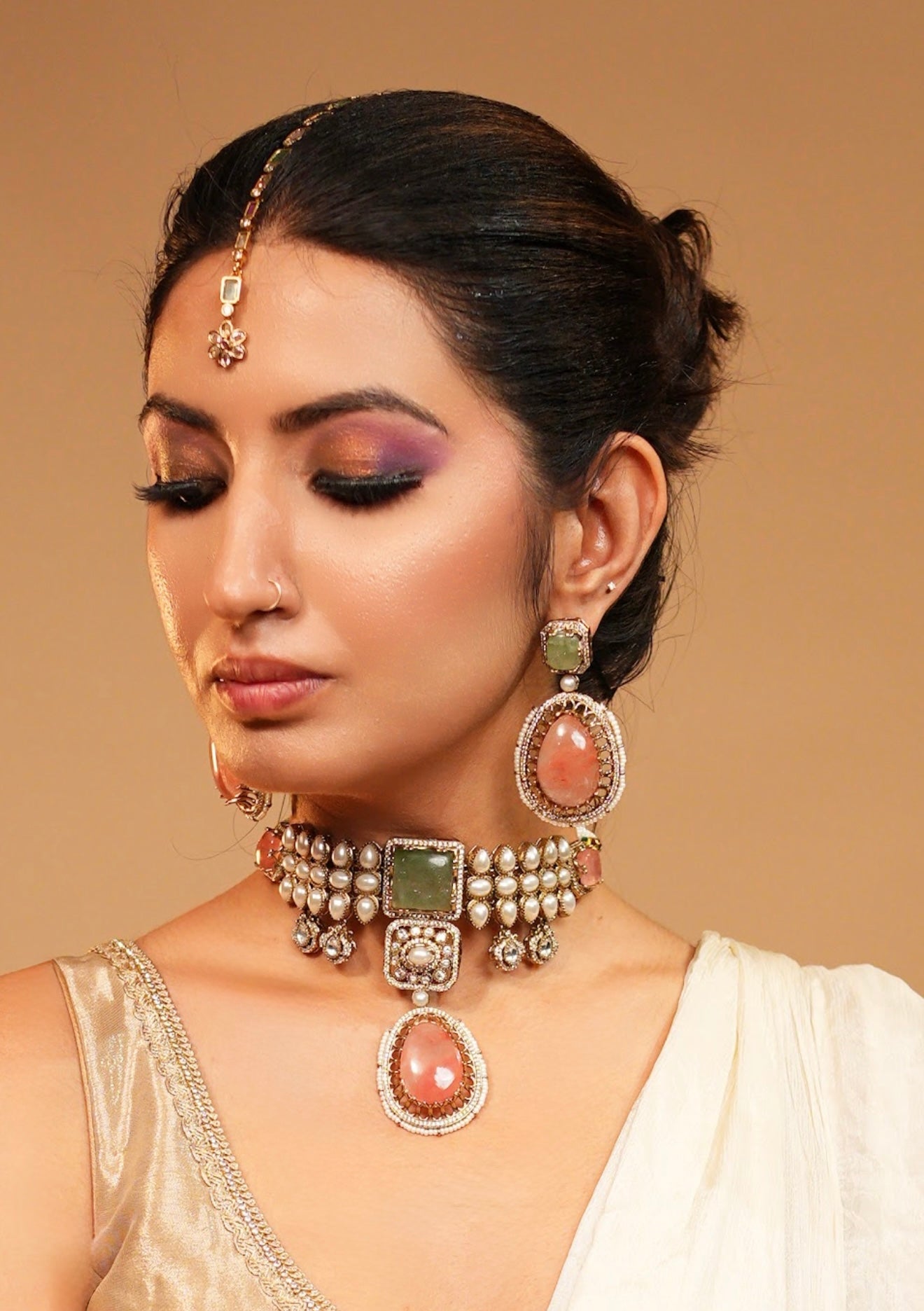 Sahiba – Imperial Cabochon Heritage Choker Set