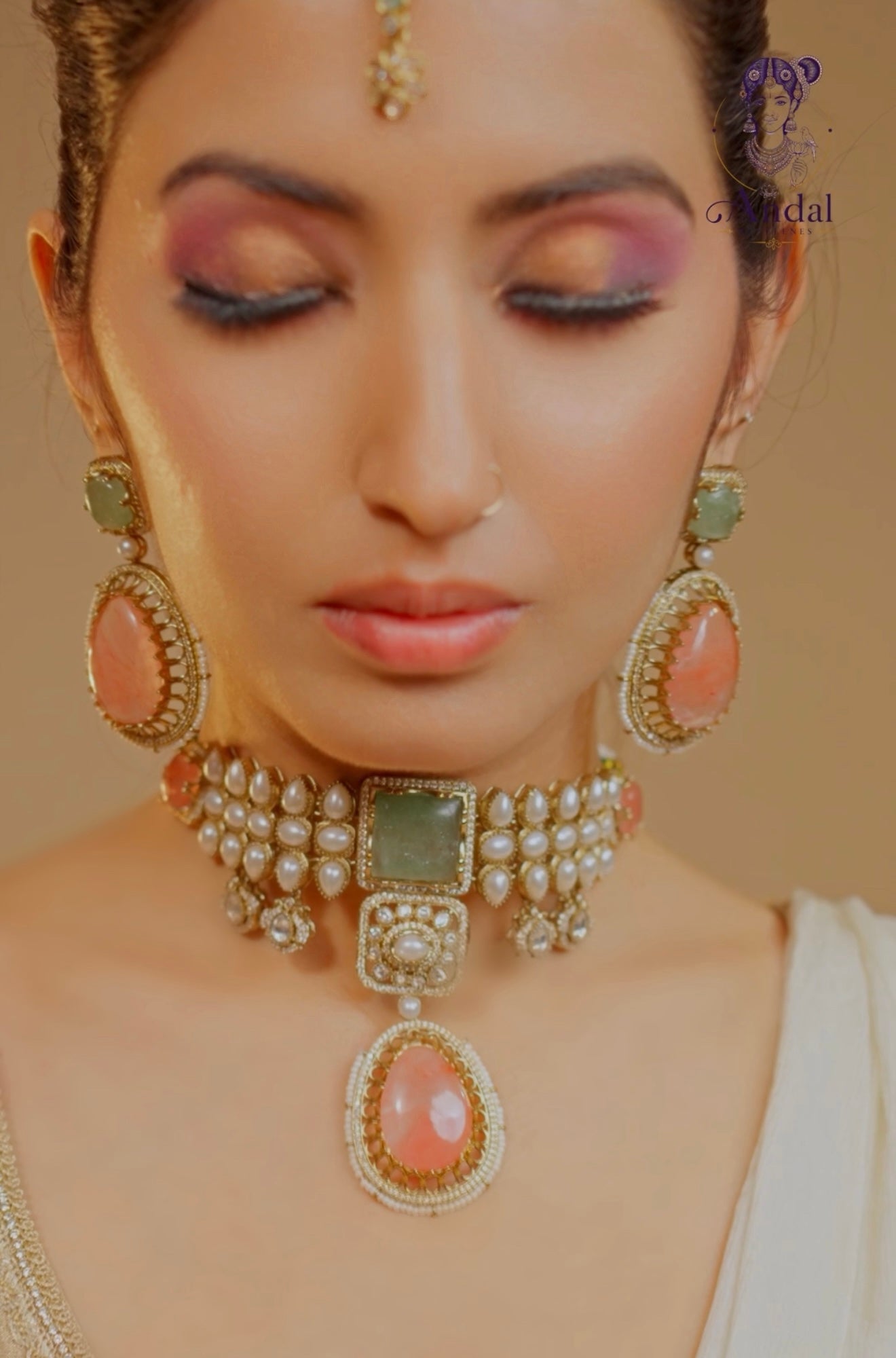 Sahiba – Imperial Cabochon Heritage Choker Set