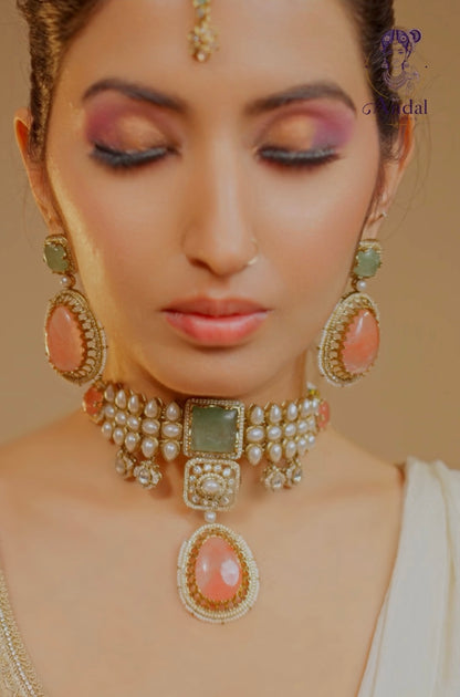 Sahiba – Imperial Cabochon Heritage Choker Set