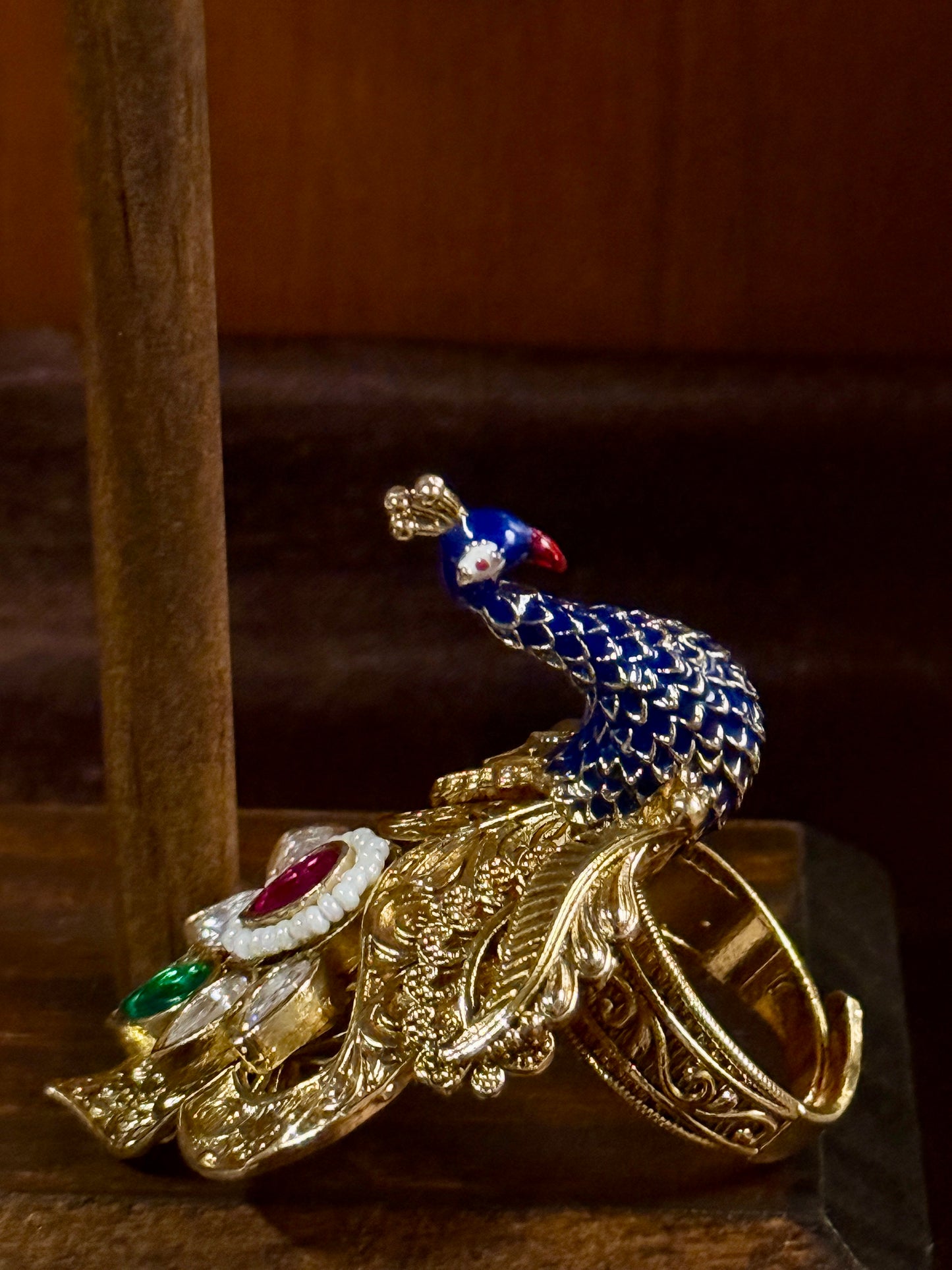 Neelmayuri Statement Ring