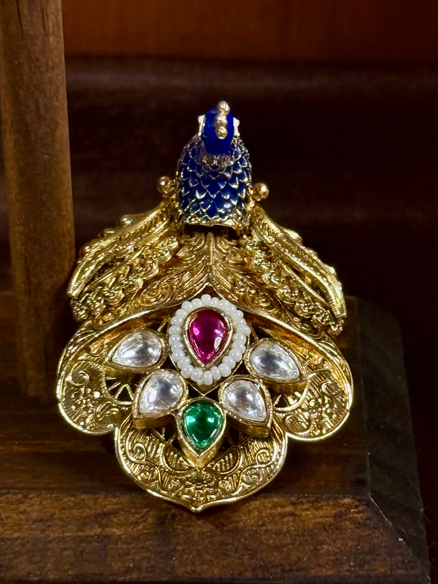 Neelmayuri Statement Ring