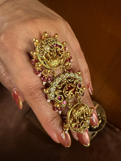 Gajeshwari Heritage Full Finger Ring