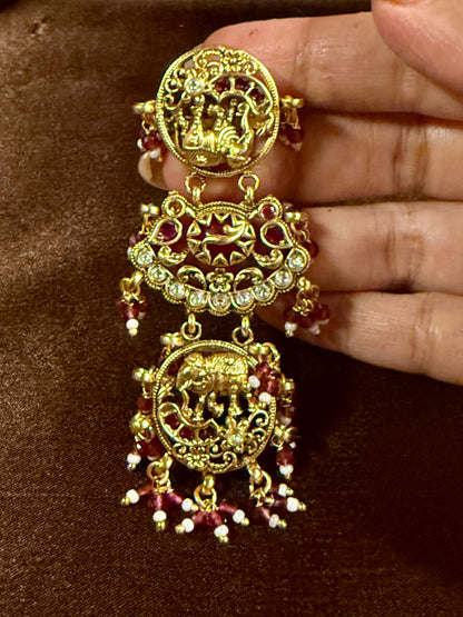 Gajeshwari Heritage Full Finger Ring