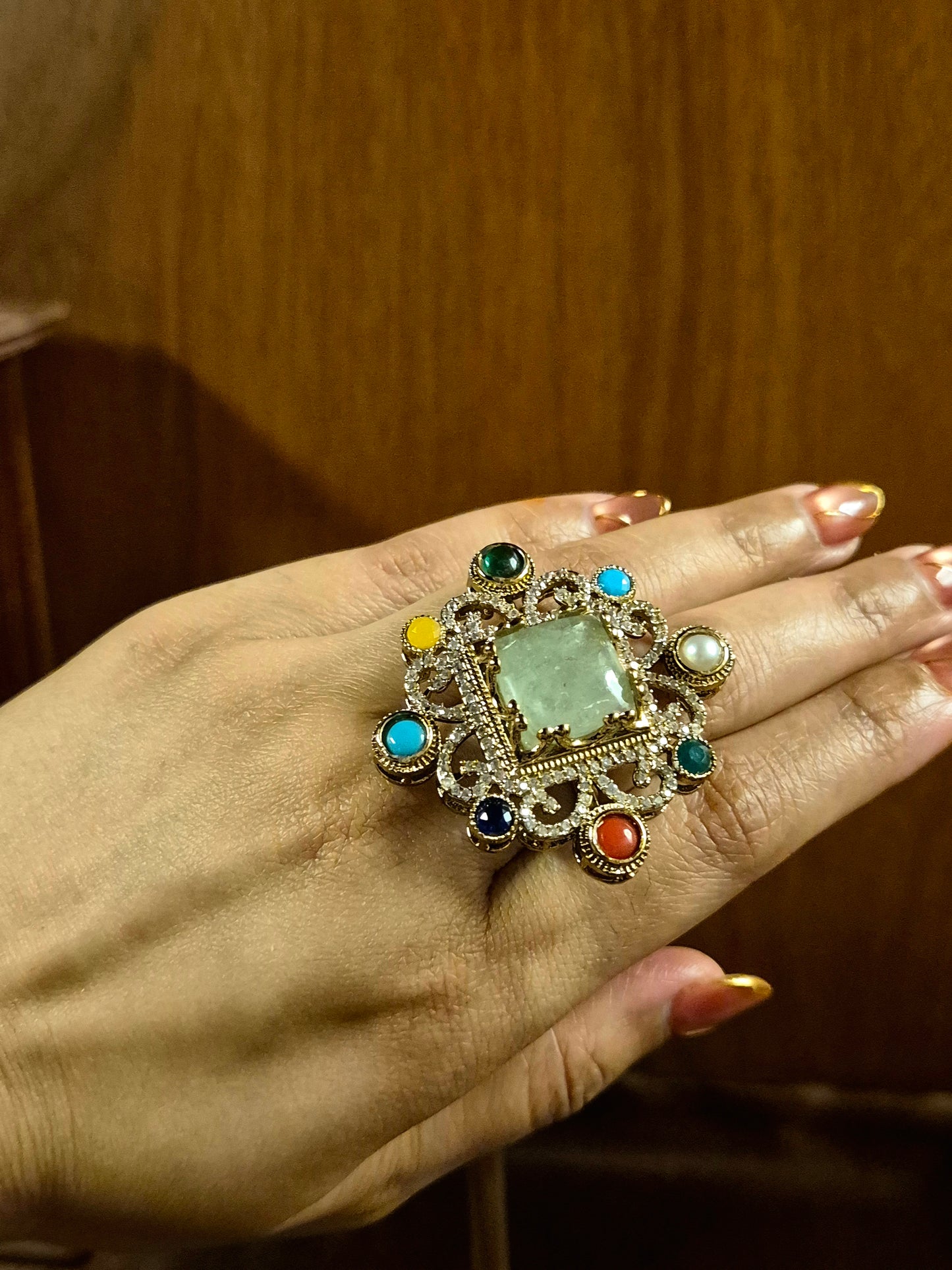 Navika Sage Ring