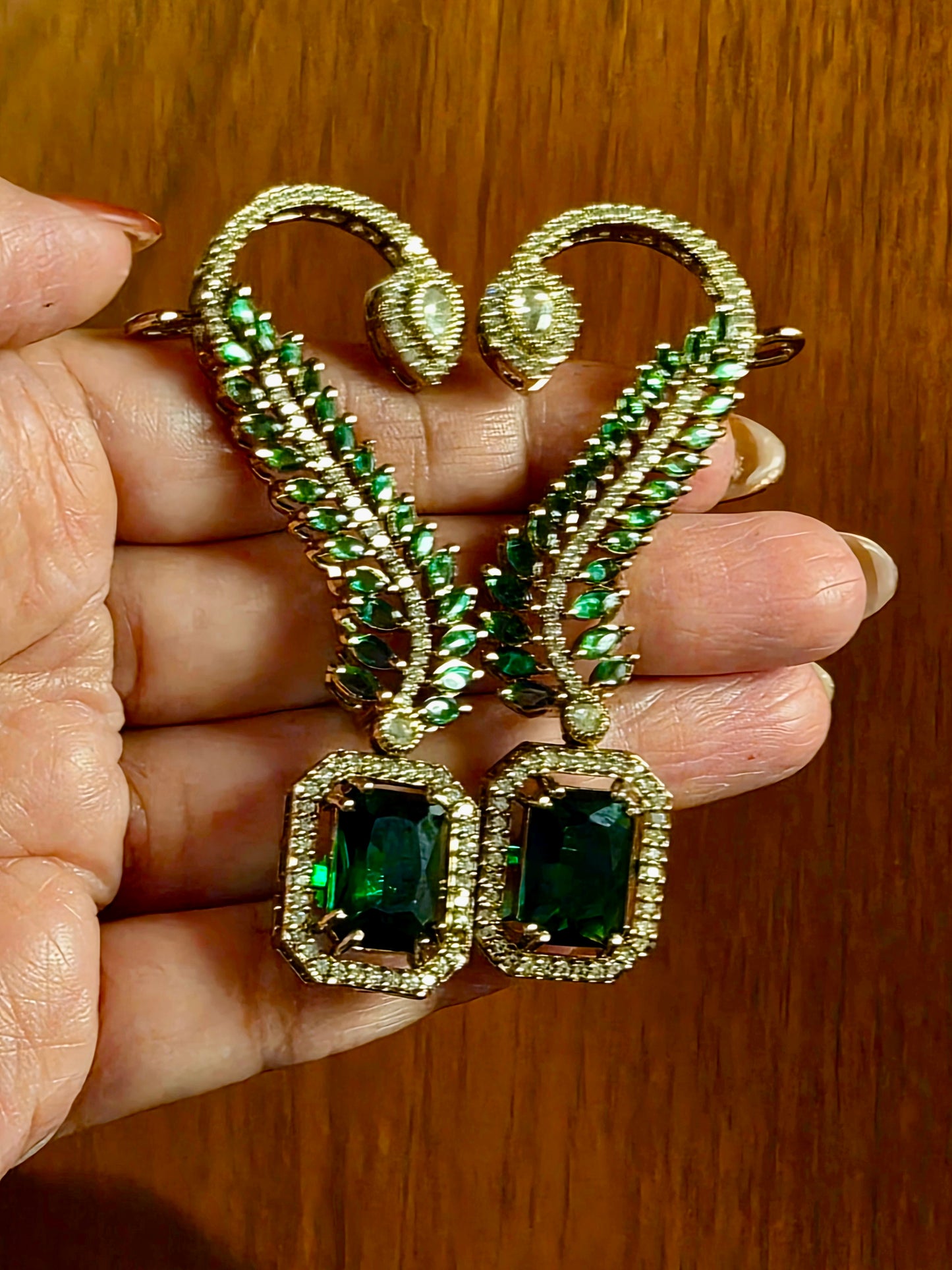 Haritapatra Ear Cuff Earrings