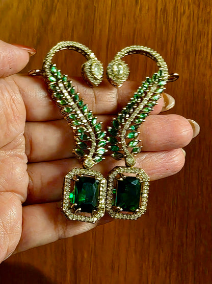 Haritapatra Ear Cuff Earrings