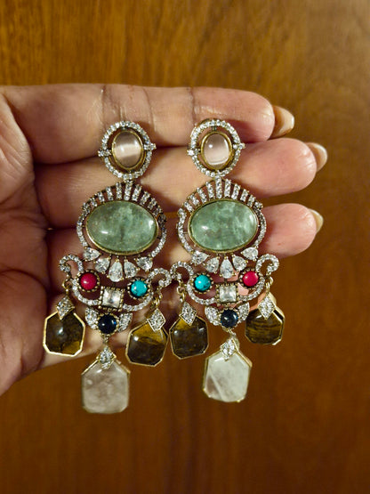 Samrika Sage Earrings