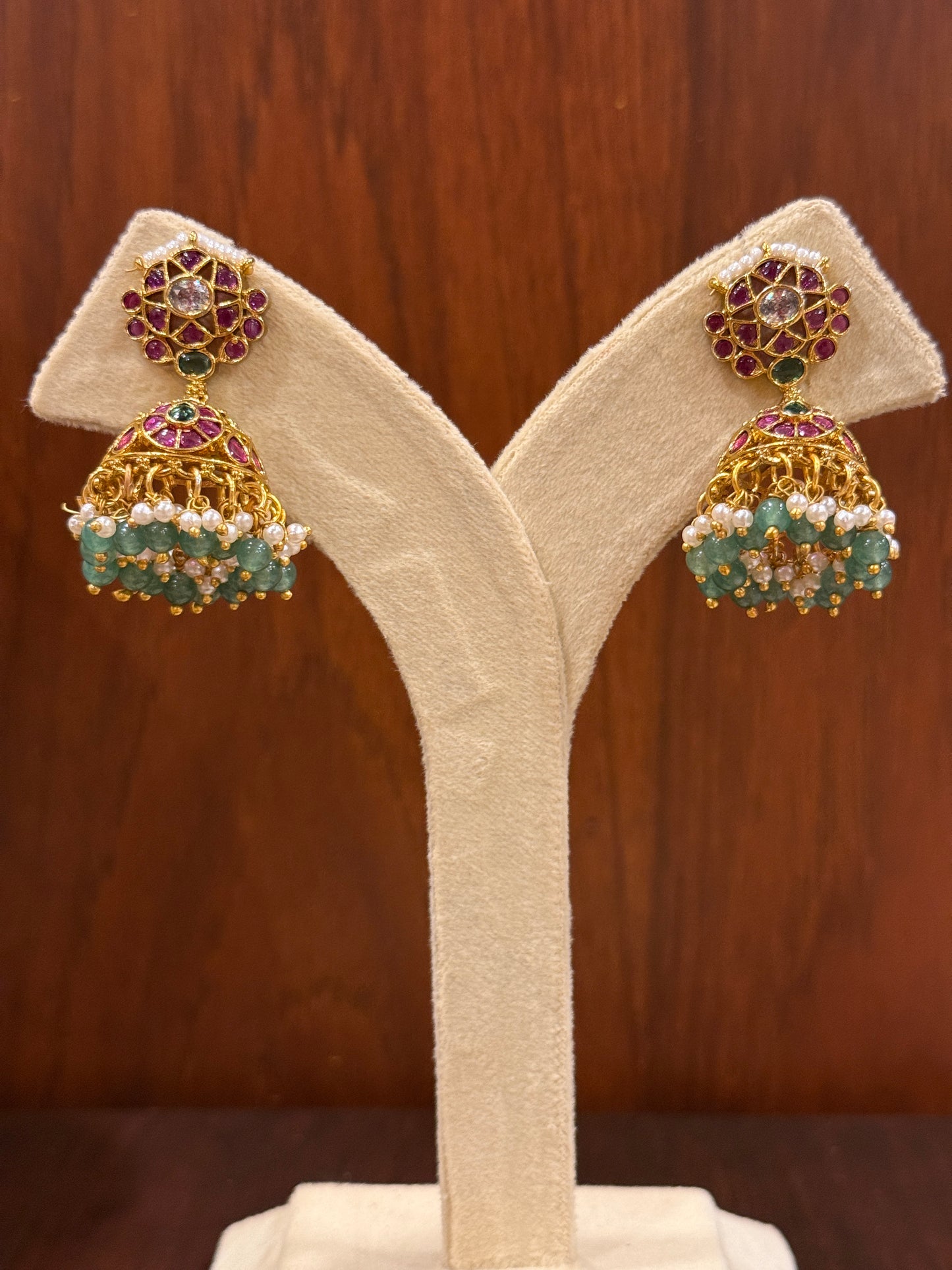 Tarangini Trimaya – Premium Kemp & Kundan Three-Way Convertible Choker