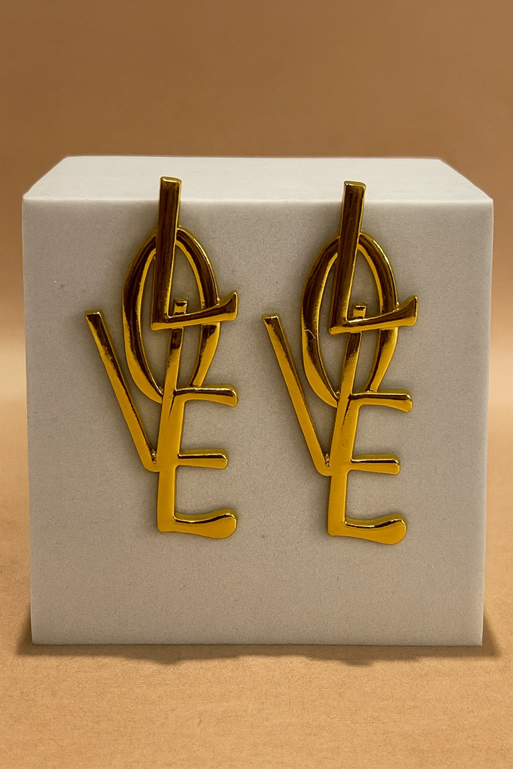 Luxe Love Letter Studs