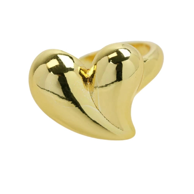 Curved Love Ring