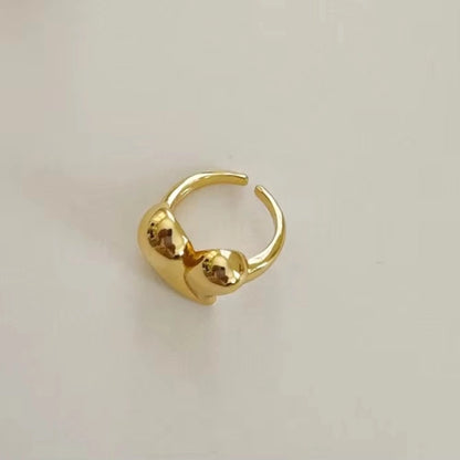 Curved Love Ring