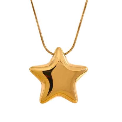 Stellar Star Charm and Chain