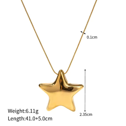 Stellar Star Charm and Chain