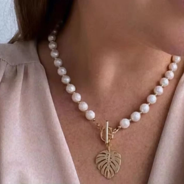 Sylva Pearl Necklace (Original Fresh Water Pearls)