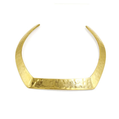 Nebula Square Brass Necklace – Bold. Sculptural. Timeless.