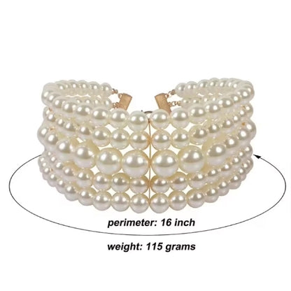 Pearl Choker Set