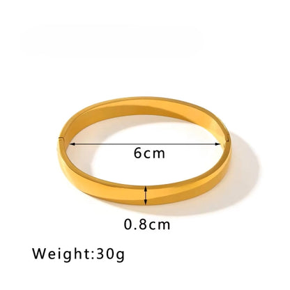 Plain Stacking Bangle Bracelets
