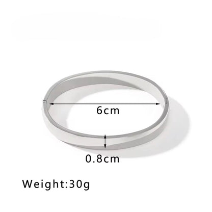Plain Stacking Bangle Bracelets