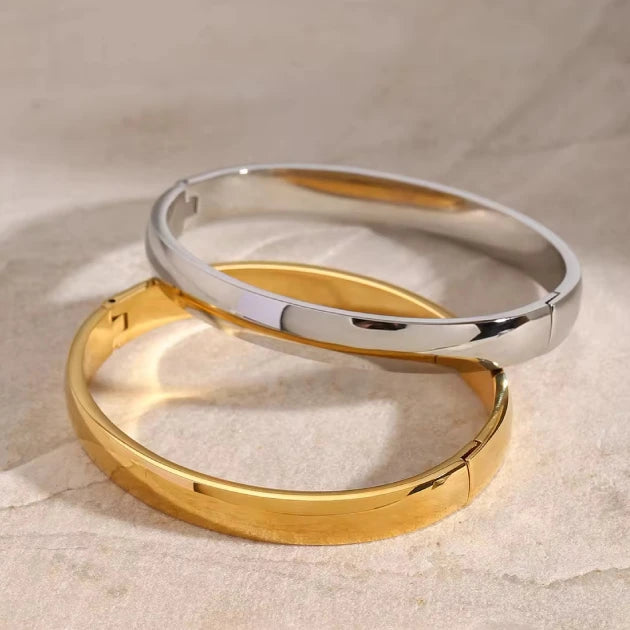 Plain Stacking Bangle Bracelets