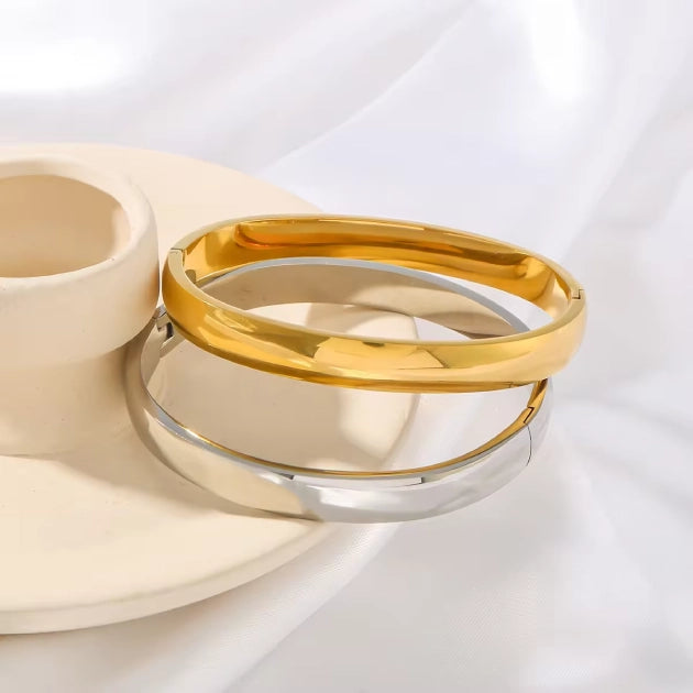 Plain Stacking Bangle Bracelets