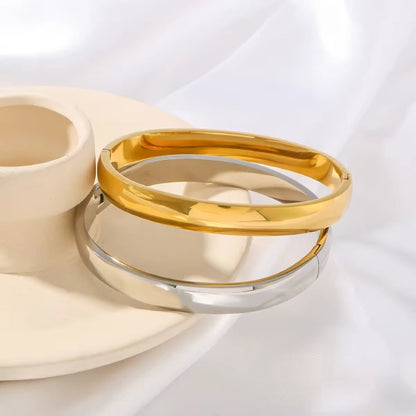 Plain Stacking Bangle Bracelets