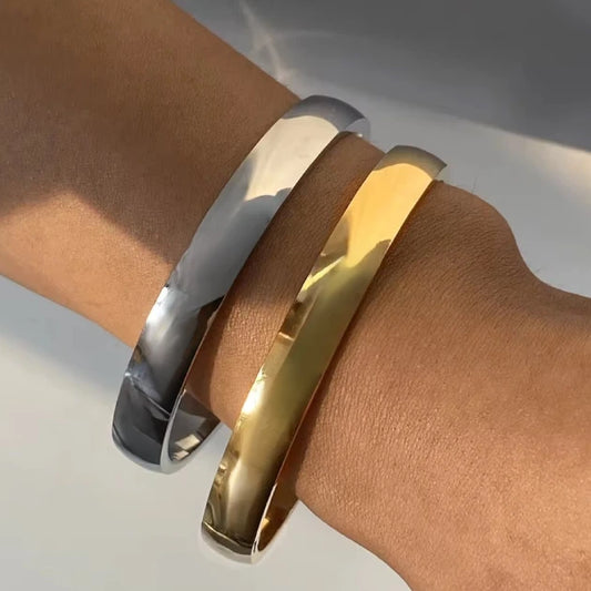 Plain Stacking Bangle Bracelets