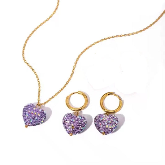 Purple Love Sparkles Set