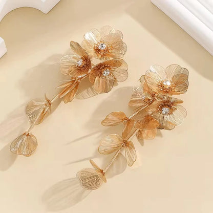 Luxe Blooming Statement Danglers