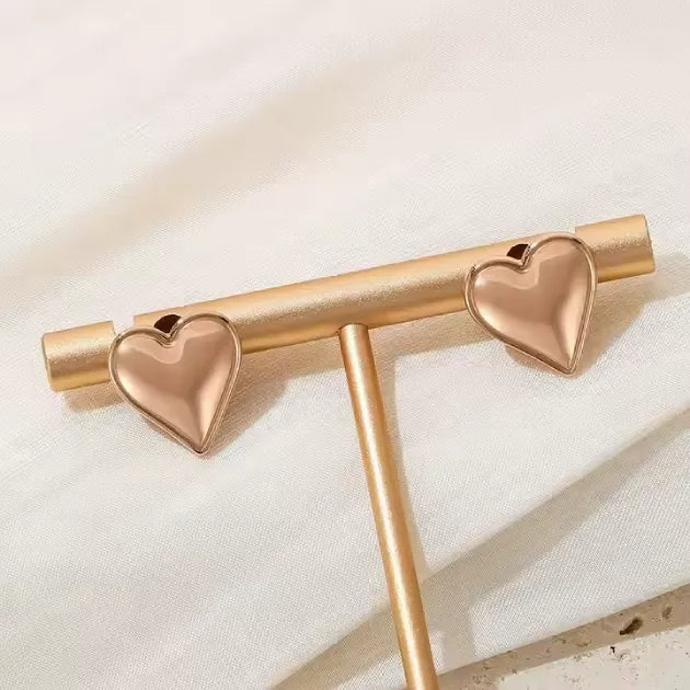 Rose Gold Heart Set