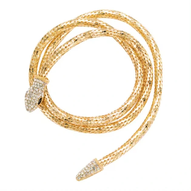 Serpentine Wrap Necklet