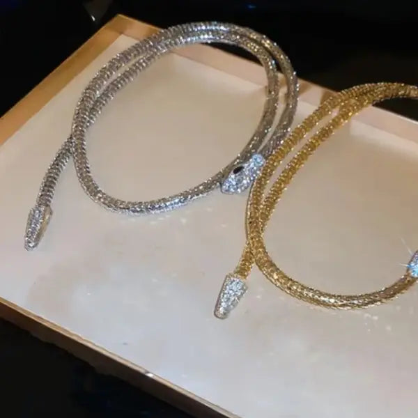 Serpentine Wrap Necklet