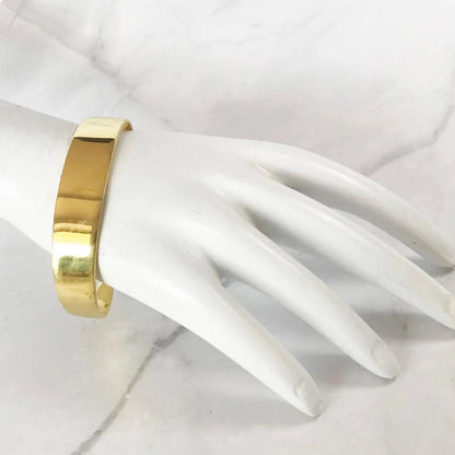 Eterna Gleam Brass Cuff – For you to embrace effortless elegance.