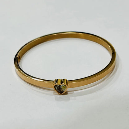 Luxe Love Bangle Bracelet - 18k Gold Plated