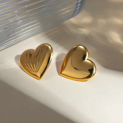 Sweet Little Heart Studs