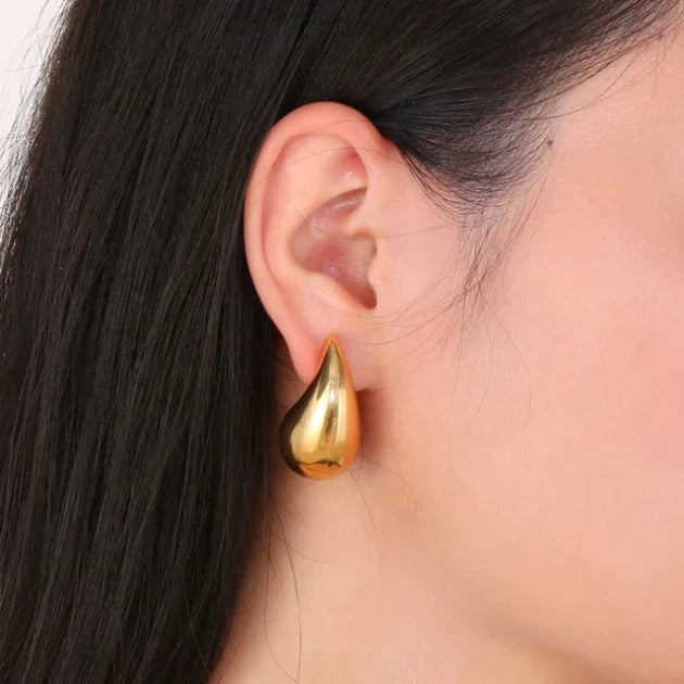 Small Tear Drop Studs