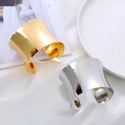 Zolara Glossy Trendy Cuff Bracelet