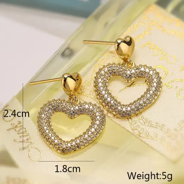 Sparkling Heart Drops