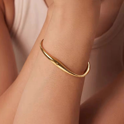 Thin Opening Stack Bracelets