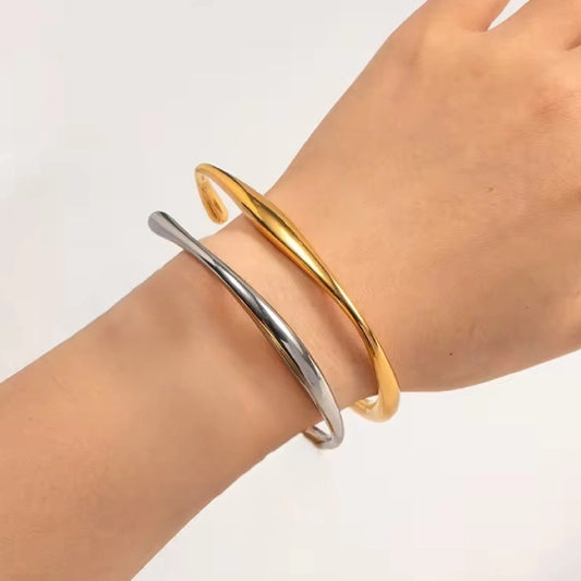 Thin Opening Stack Bracelets