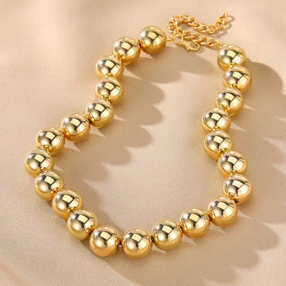 Gorgeous Gold Orb Necklace