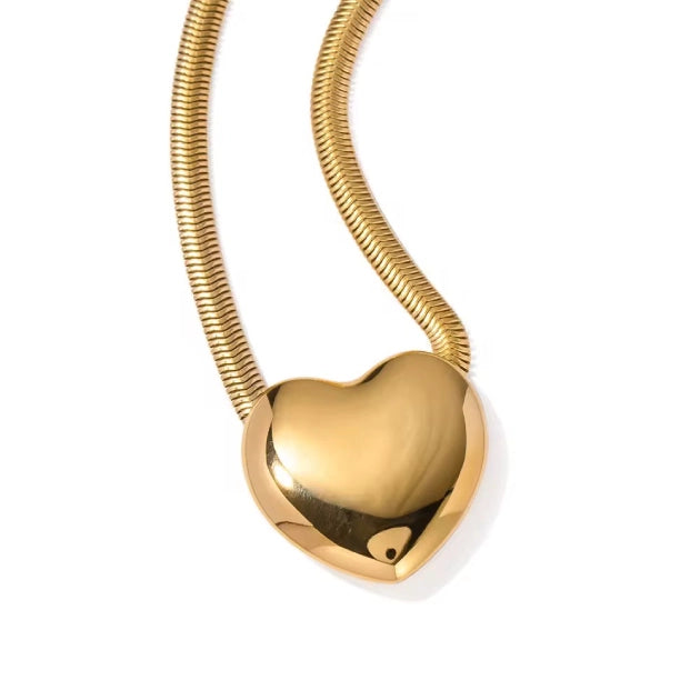Glowing Heart Necklace