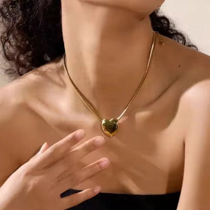 Glowing Heart Necklace