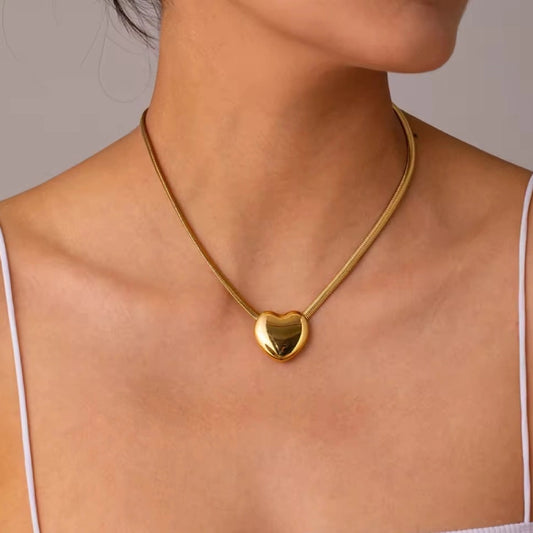 Glowing Heart Necklace