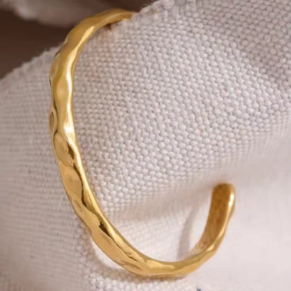 Gracia Hammered Cuff Bracelet
